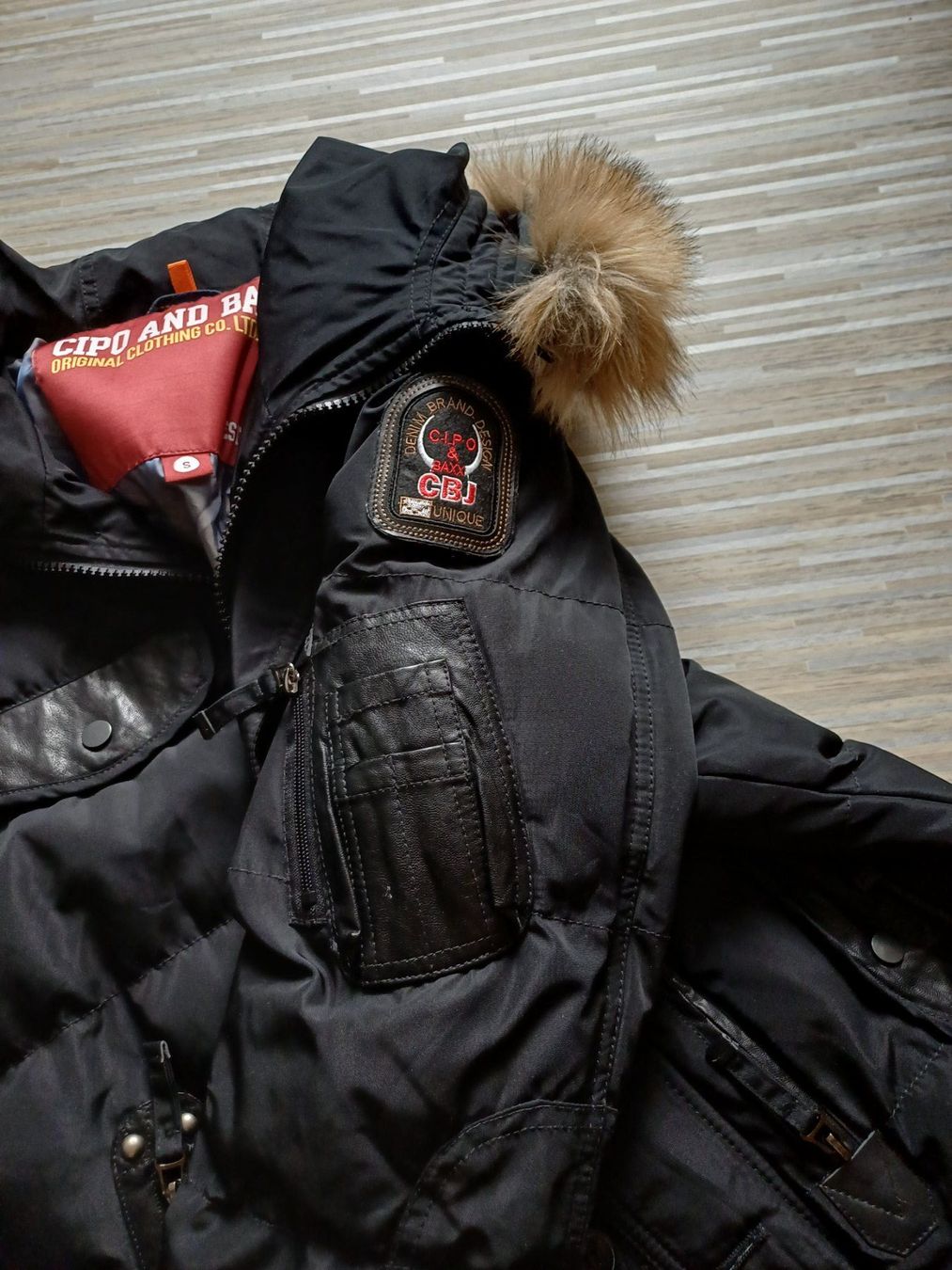 Cipo & Baxx Giacche: Winterjacke Cipo & Baxx, warm, Gr. S, schwarz – Usato da Baden venduto da mel_k86j 3