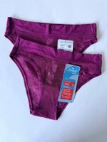 SLOGGI, Mini Go Allround Lace, One Size, 2 Stück Bordeauxrot