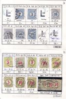 CH Briefmarken Lot "Portomarken"