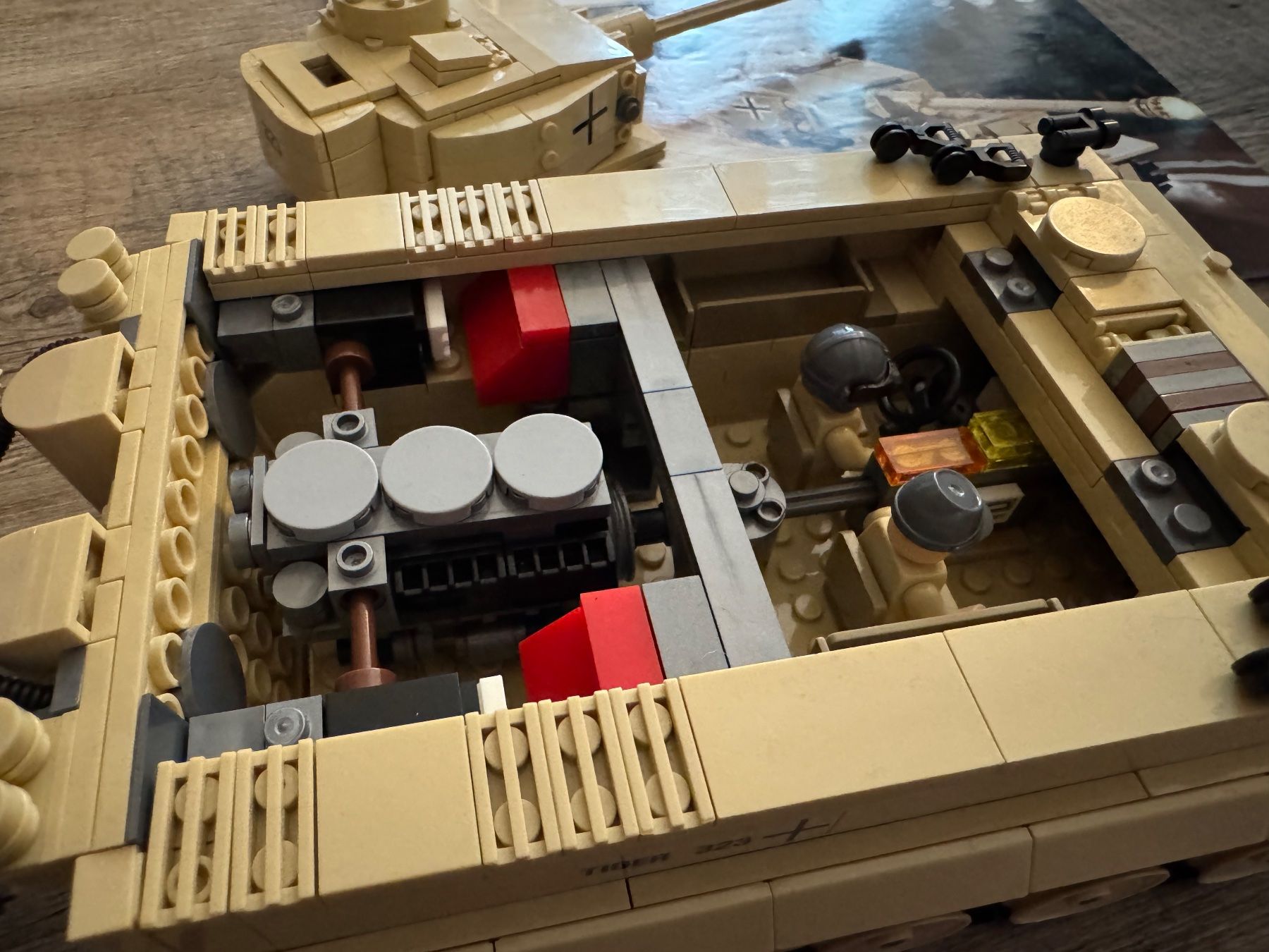 Giocattoli: Klemmbaustein Panzer Modell Tiger – Usato da Burgdorf venduto da Caradhras 2