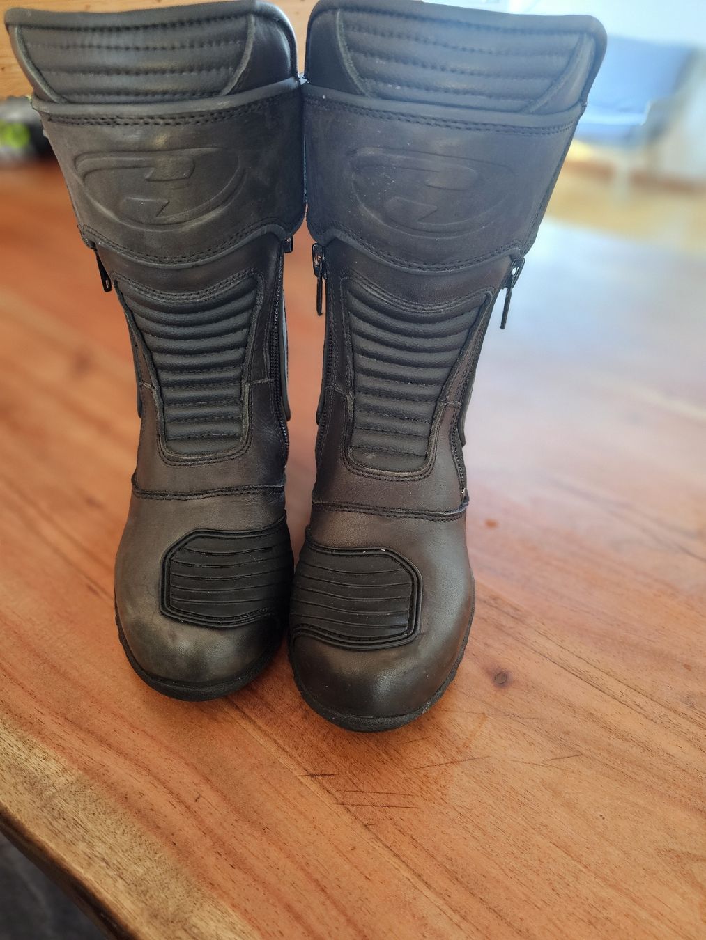 Scarpe da uomo: Motorradstiefel/Motorradhandschuhe – Nuovo (secondo la descrizione) da Biglen venduto da Vanilein93