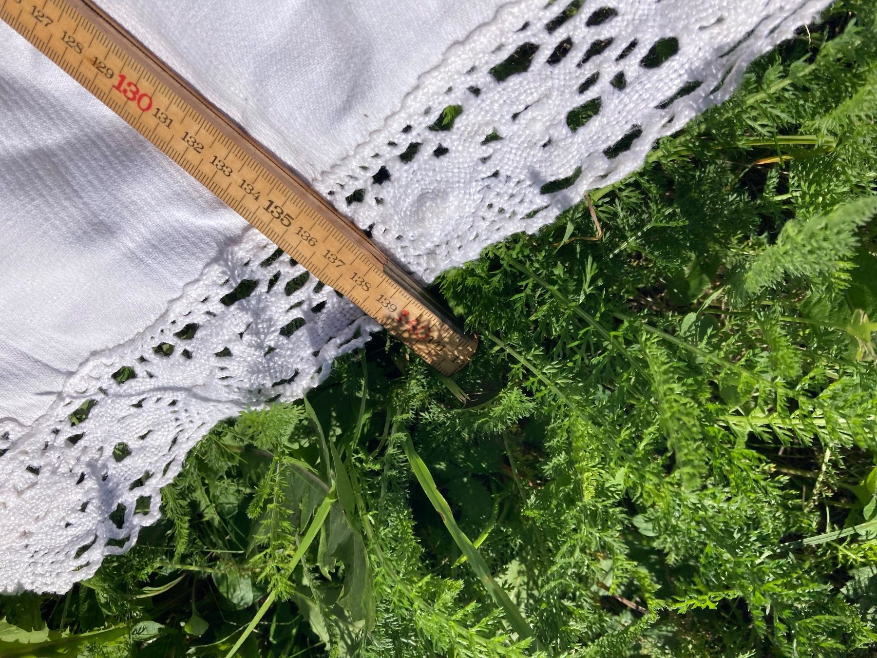 Altra biancheria da tavola: Nappe ancienne Tischdecke antik – Usato da St-Cierges venduto da LeRegain 6