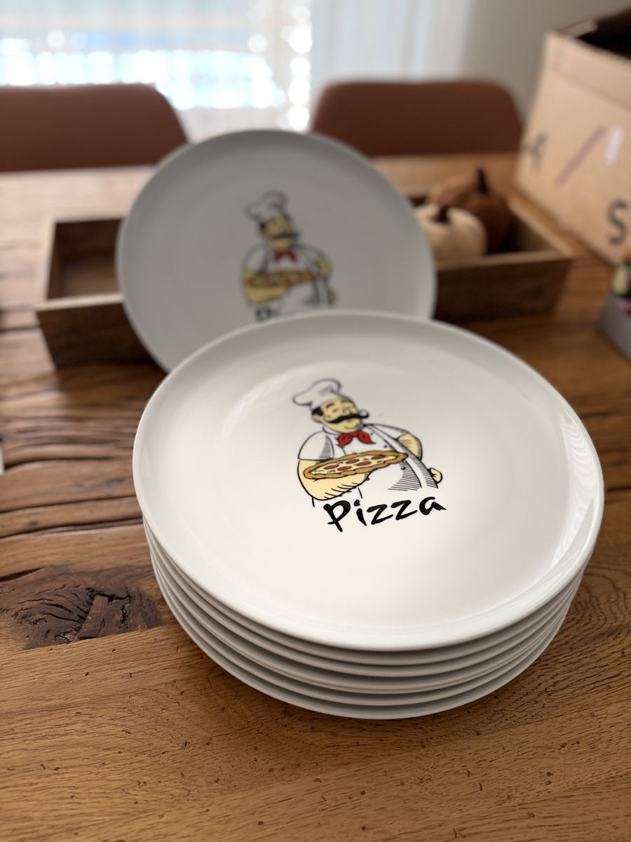 Piatti: 8x Pizzateller Neu 30 cm – Nuovo (secondo la descrizione) da Bubendorf venduto da Pistufatrunte