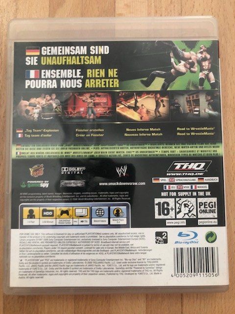 Giochi: Smack Down vs Raw 2009 - PS 3 – Usato da Nussbaumen AG venduto da Pika-Shop 1