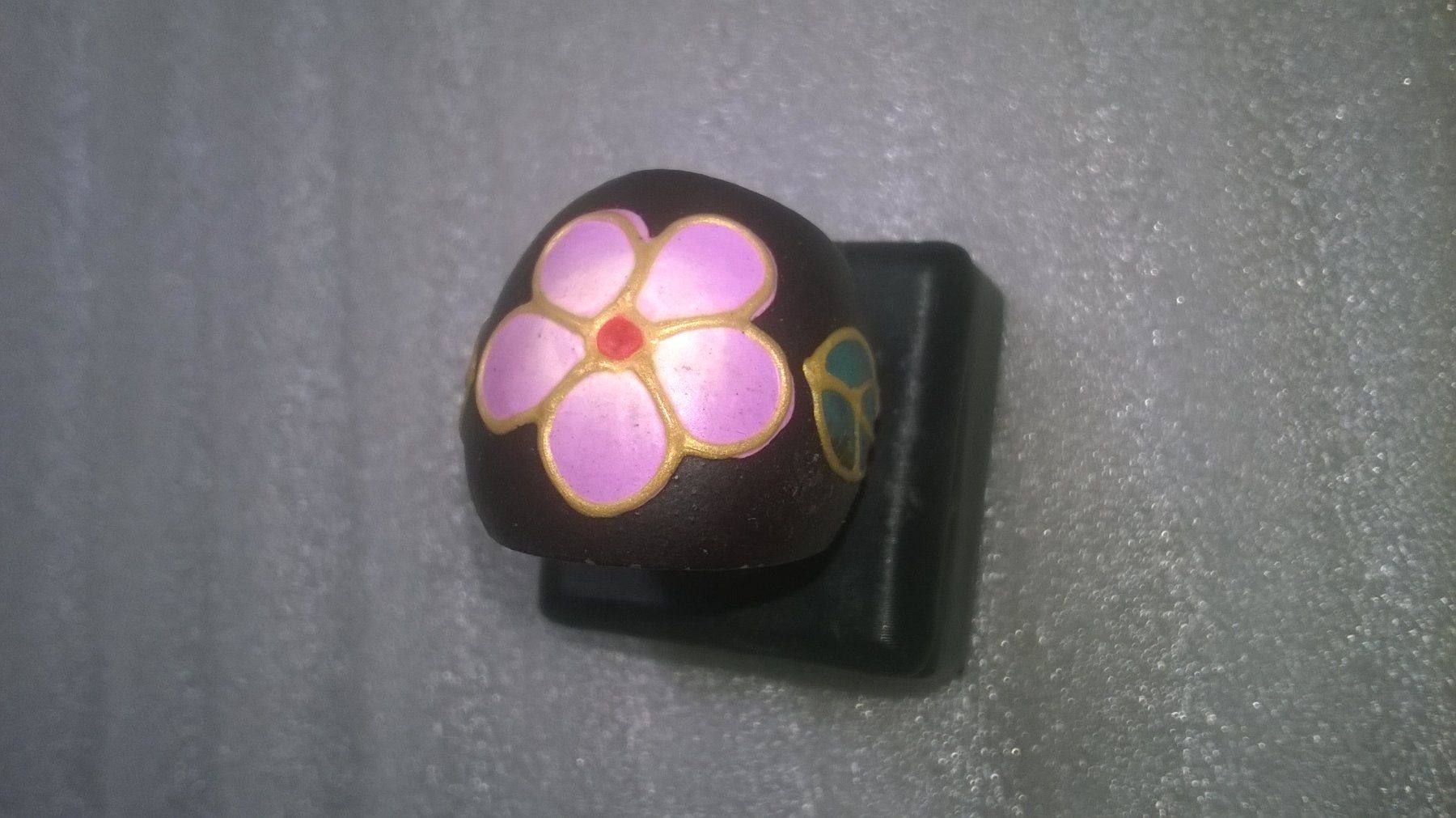 Bagues: RING MODESCHMUCK,,,,MIT EINE BLUME,,ROSEROT – Neuf (Voir description) à Basel par bijoutrie_4 2