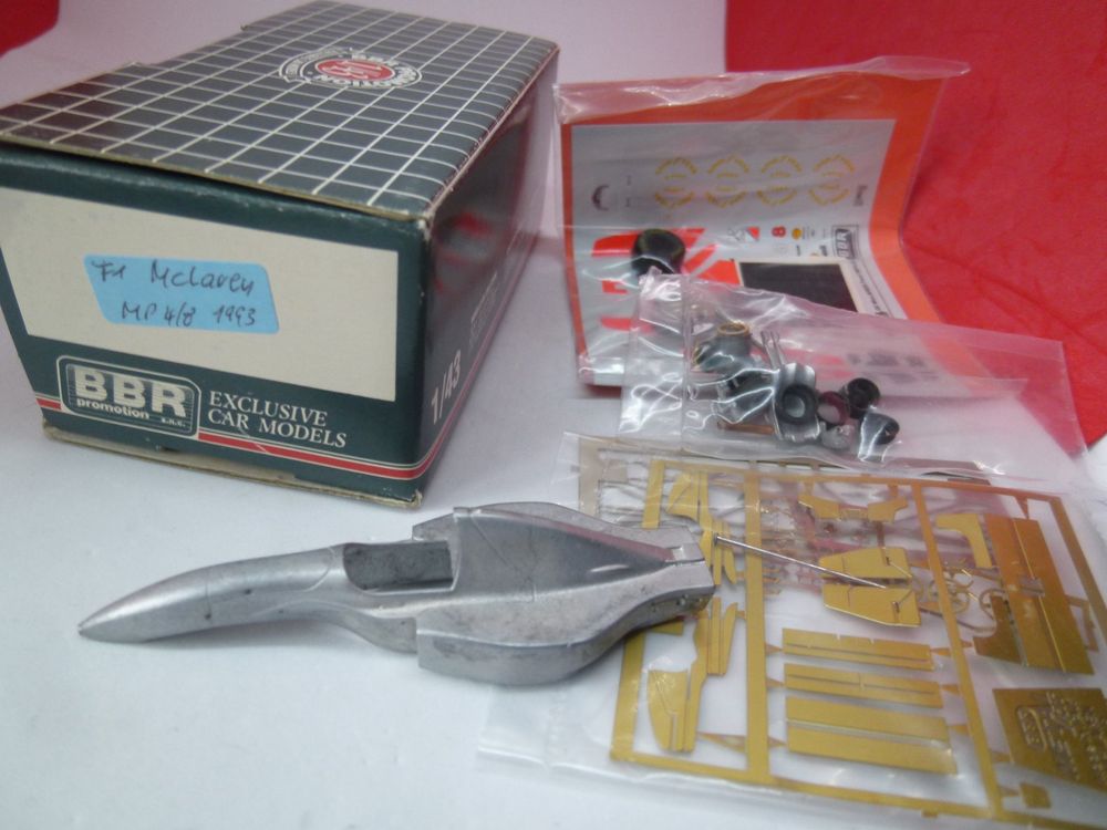 BBR McLaren MP4/8 Ford 1993 – Miniature F1 échelle 1:43, Collection Voiture De Course Multicolore