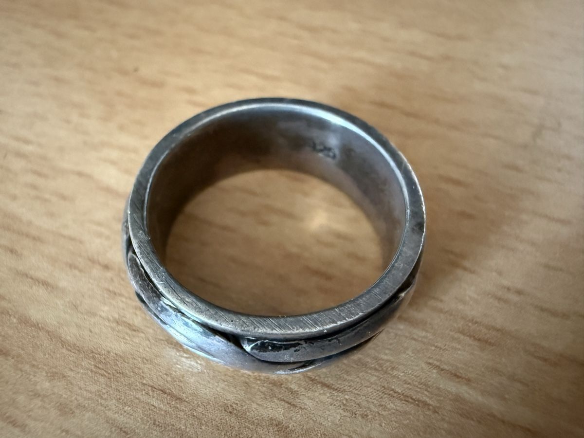 Anelli: Vintage-Ring aus 925er Silber, Größe 57 – Usato da Lamone venduto da LaCantinaMagica 3