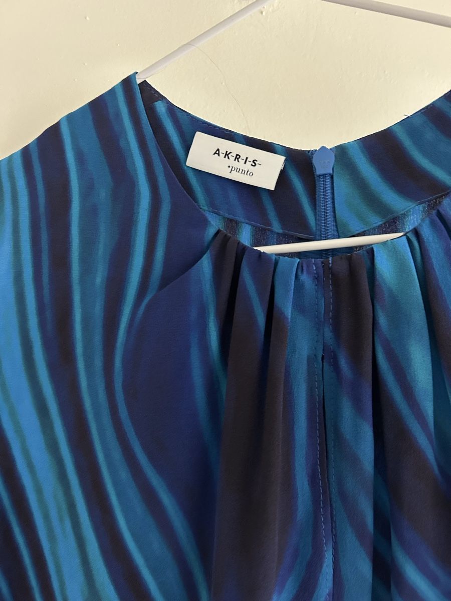 Akris Top: Nice printed silk blouse Akris Punto 34 – Nuovo (secondo la descrizione) da Sankt Gallen venduto da DDDAAA 1