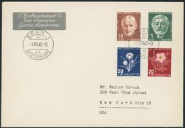 1945 - Pro Juventute - Ersttagsbrief FDC ET