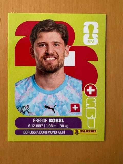 Panini Carte collezionabili: Panini WM 2026 - SUI 2 - Gregor Kobel – Usato da Eschenbach SG venduto da Grummelzwerg