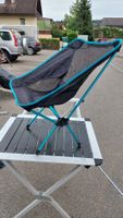 2xCampingstuhl klappbar rot und blau guter Zustand