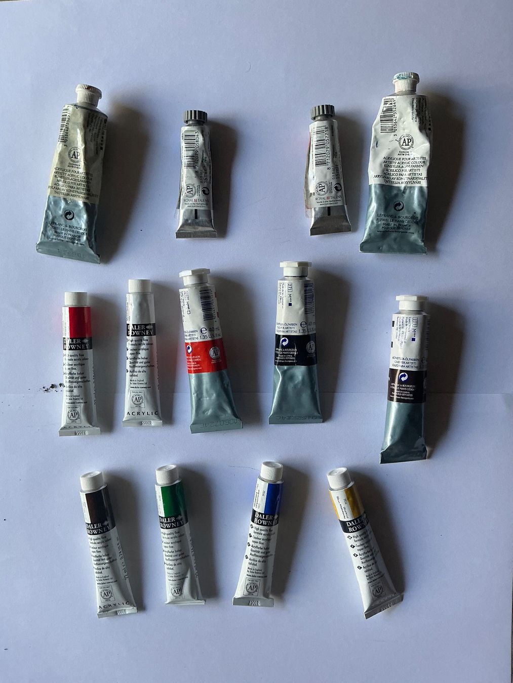 Colori: Verschiedene Farbtuben, Öl Acryl – Usato da Maur venduto da 20hcodracir11 4