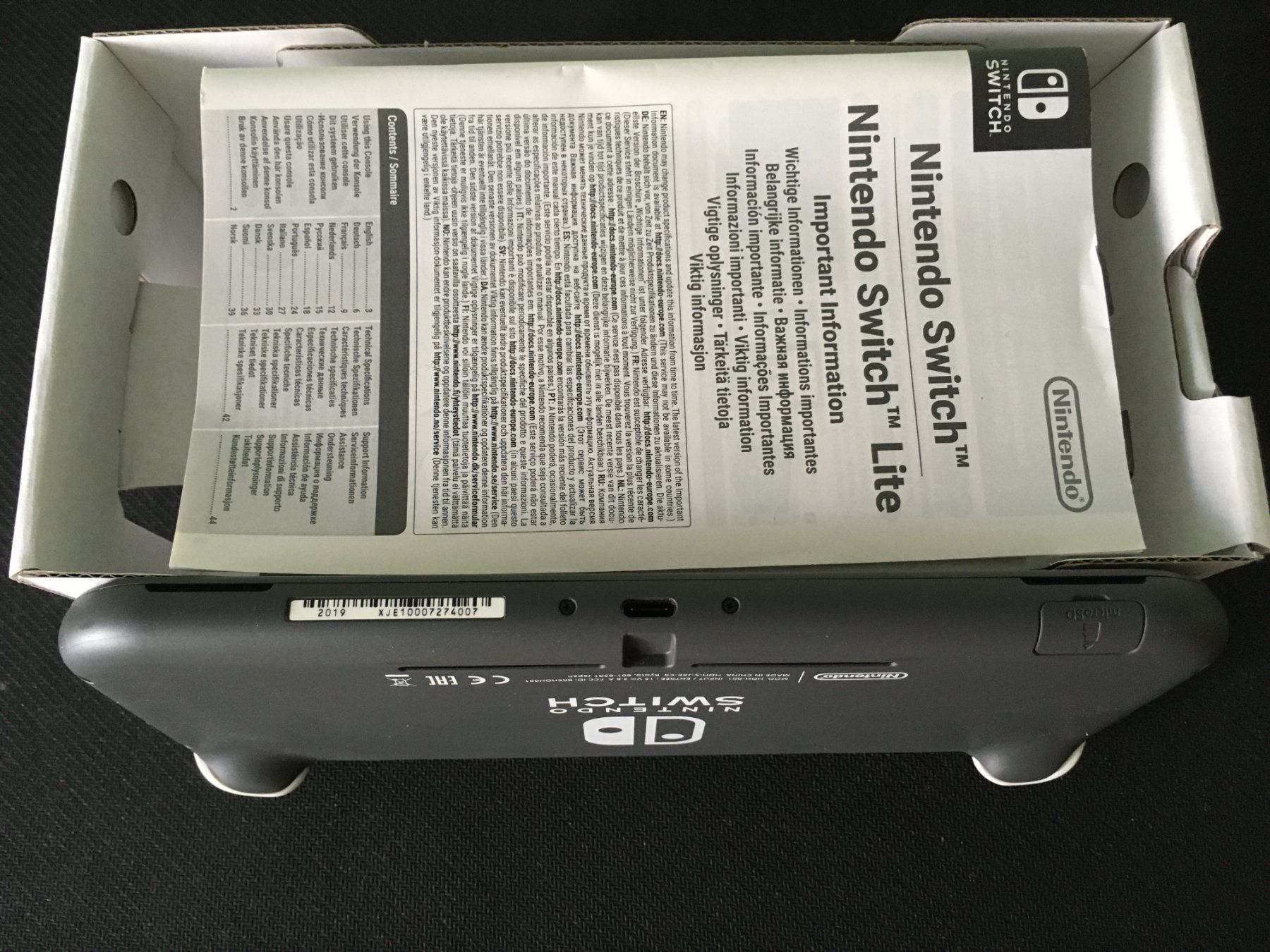 Nintendo Console: Nintendo Switch Lite Grau inkl. OVP – Usato da St.Gallen venduto da sjosjo 3
