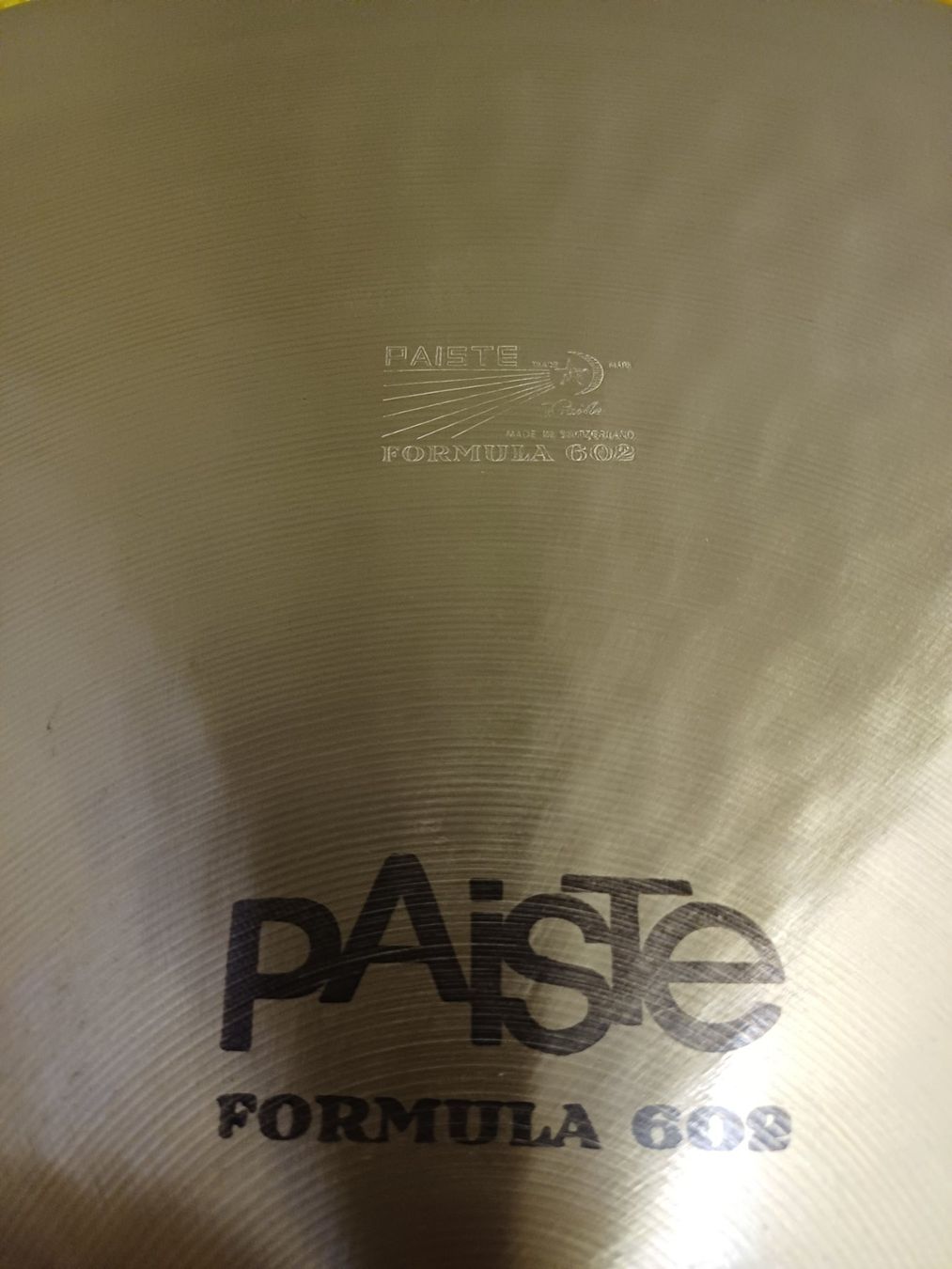 Paiste Musikinstrumente: Paiste Formula 602 flat ride 20" – Gebraucht aus Niederönz von pho_xy6y 1