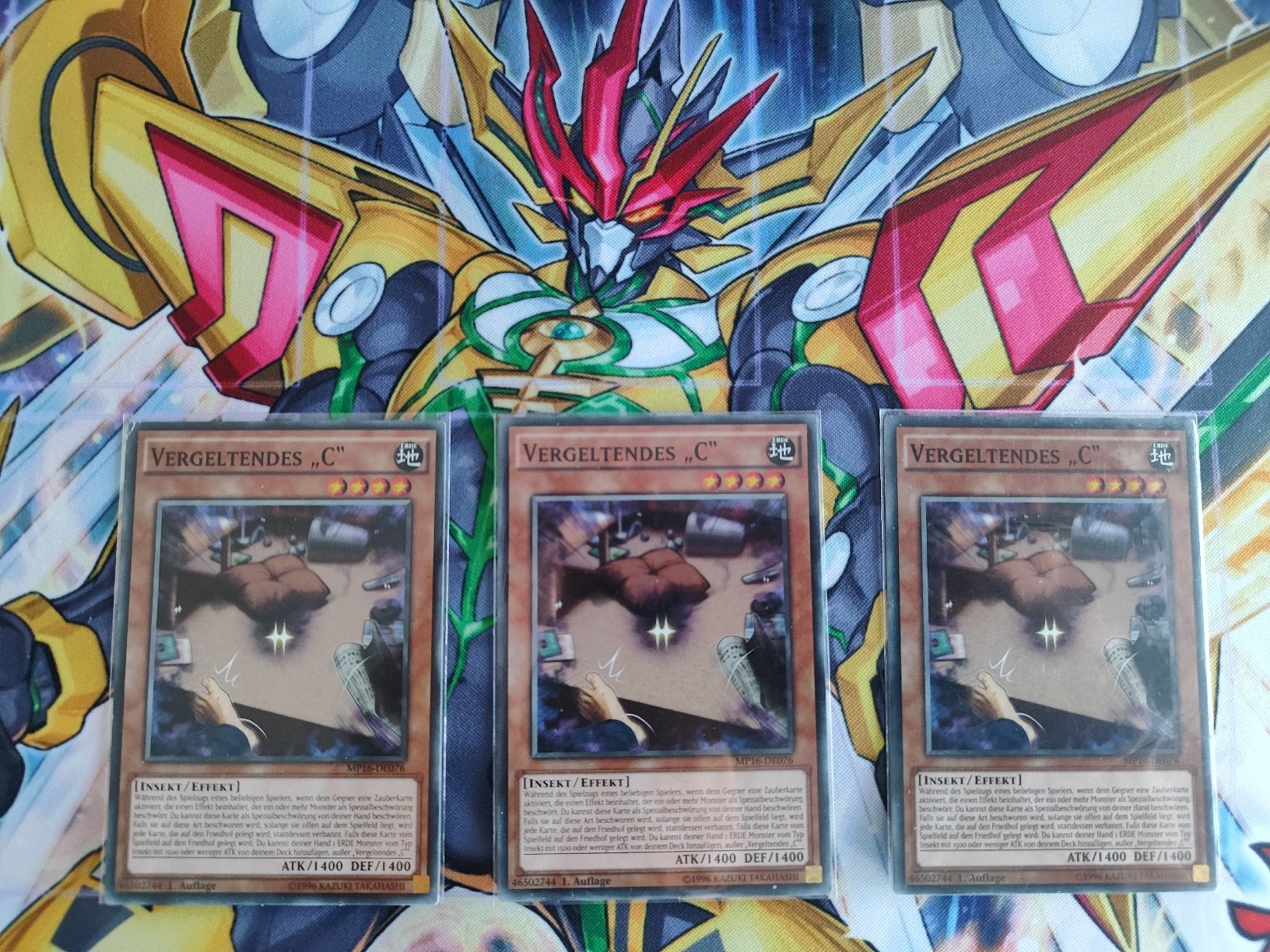 Yugioh Carte collezionabili: Yu-Gi-Oh Vergeltendes "C" Playset – Usato da Schlieren venduto da davejuveboy429 1