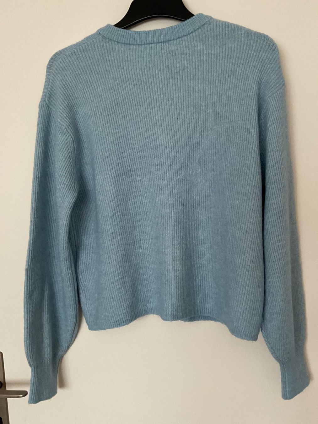 Giacche: JACQUELINE DE YONG Strickjacke Gr M hellblau – Nuovo (secondo la descrizione) da Urdorf venduto da alda02 3