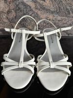 Tamaris Sandalen  weiss Gr. 38  Absatz 6cm