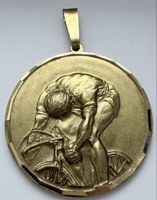 Grosse Medaille Radrennen Radsport Velofahrer Sport