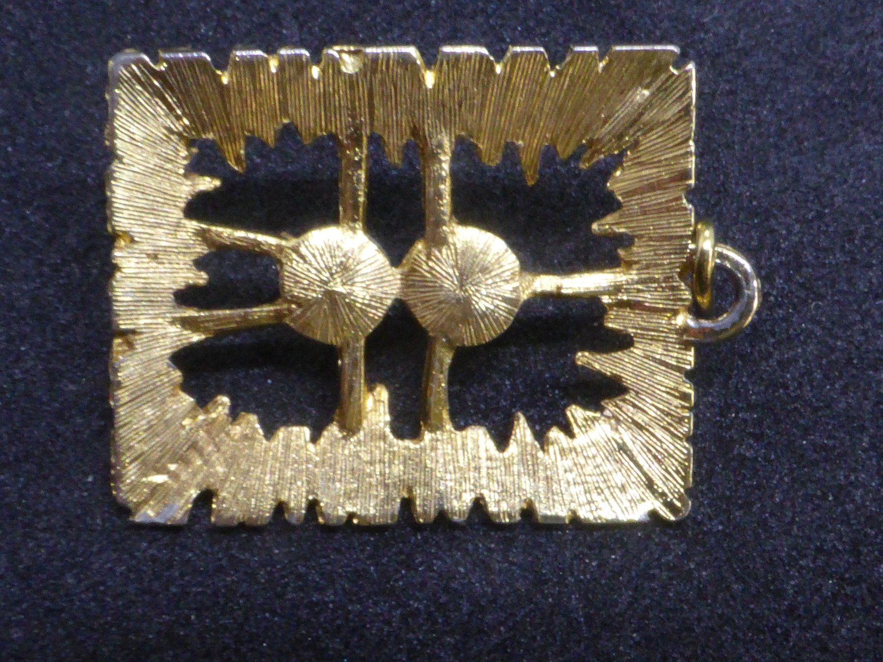 Anhänger: Pendentif en plaqué or vintage et 2 perles – Gebraucht aus Porrentruy von Tic-Time 5