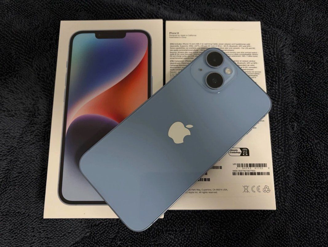 Apple Handys / Smartphones: iPhone 14 (256GB) Akku 95% – Gebraucht aus Luzern von Waince786