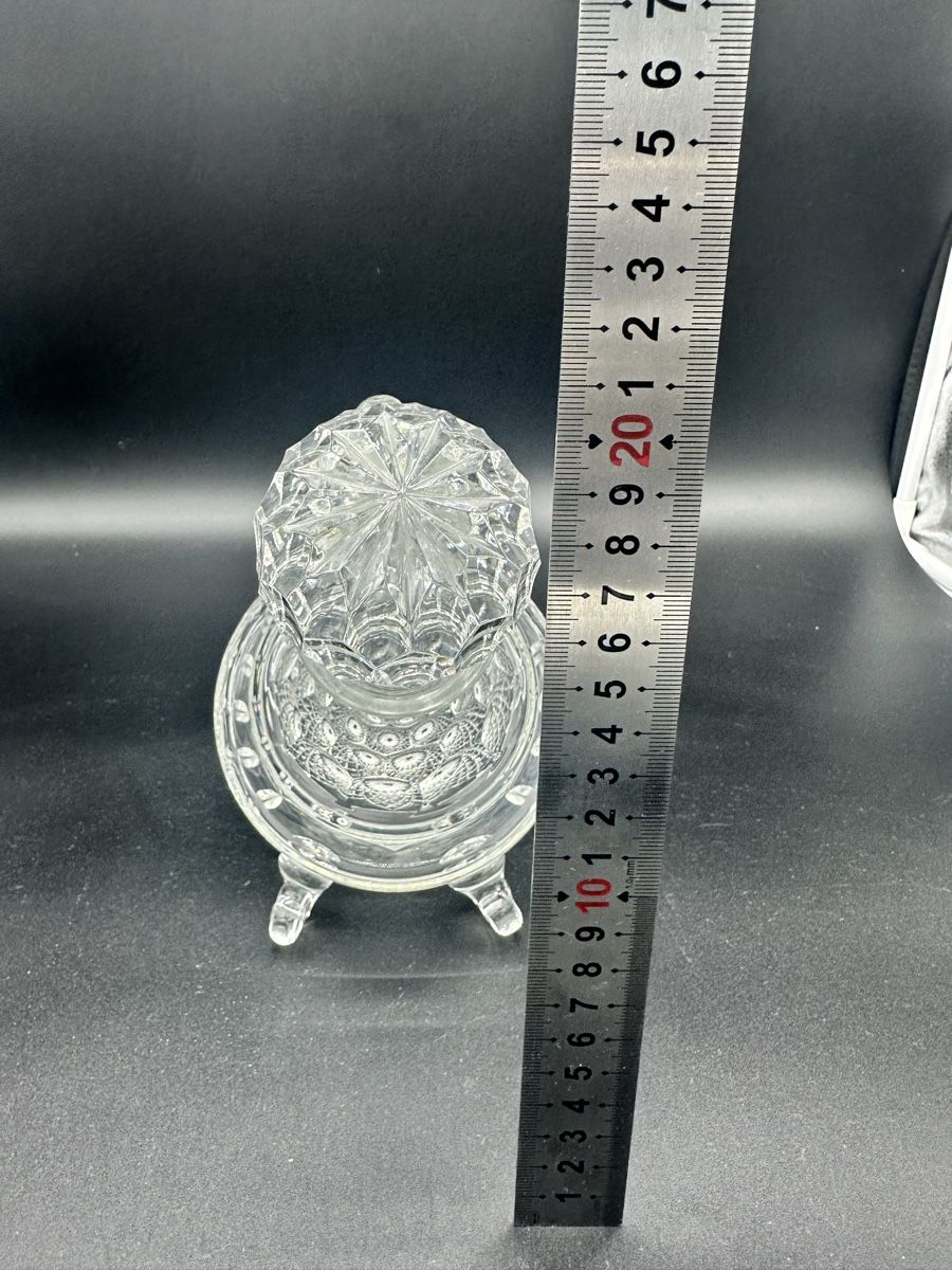 Caraffe: Genuine Lead Crystal Pointed Tilted Decanter – Usato da Villmergen venduto da JacRon 8