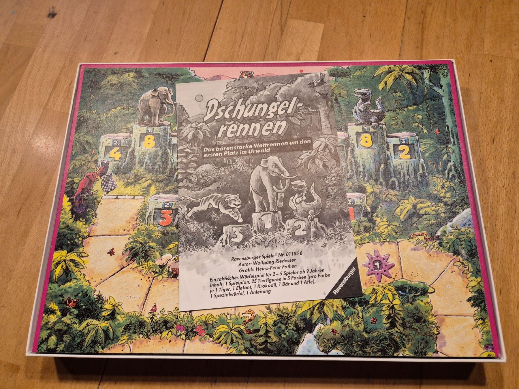 Ravensburger Giochi: Dschungelrennen, Ravensburger, Brettspiel – Usato da Ettiswil venduto da beekeper13 3
