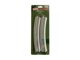 2-230 Gebogenes Gleis R670 22.5° 4 Stk.