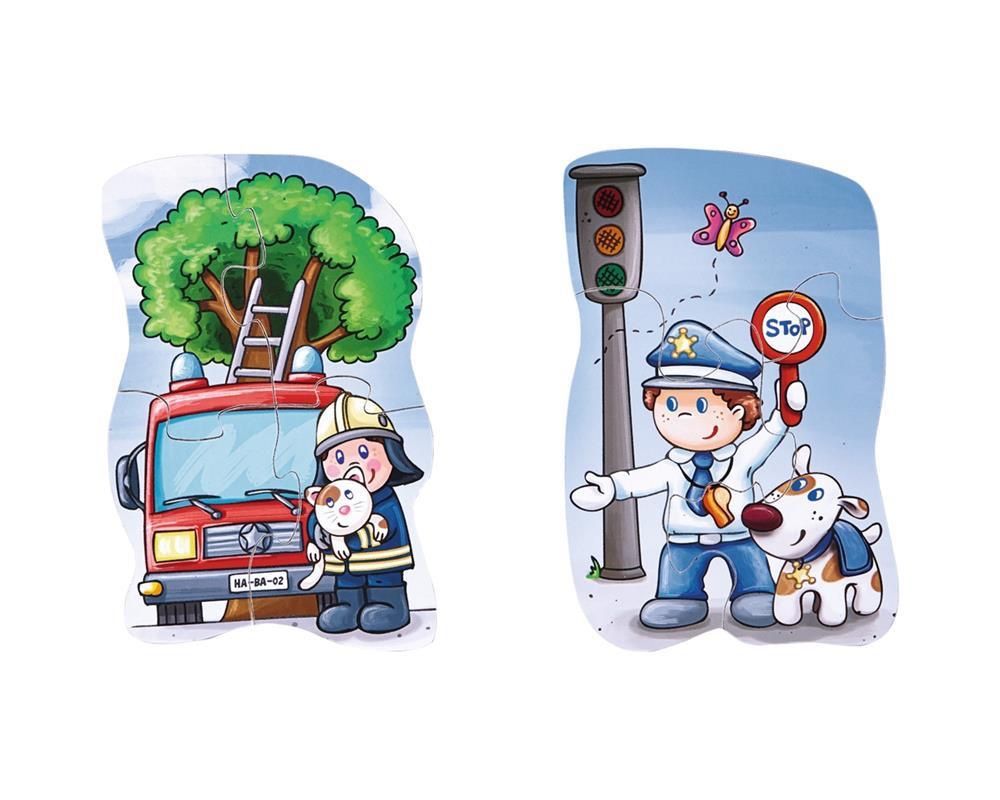 Haba Puzzle: 2 x HABA Puzzle - Tierkinder & Polizei – Usato da Zollikon venduto da Krenapf 8