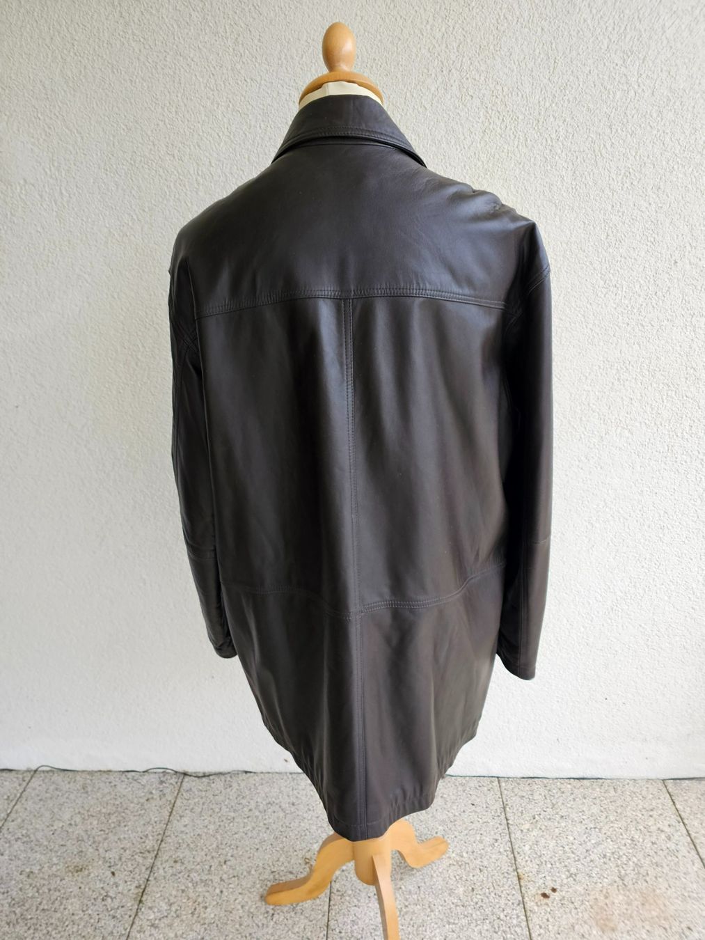 Giacche: Lederjacke in Braun und in Grösse L. – Nuovo e nell'imballaggio originale da Gockhausen venduto da bea961 1