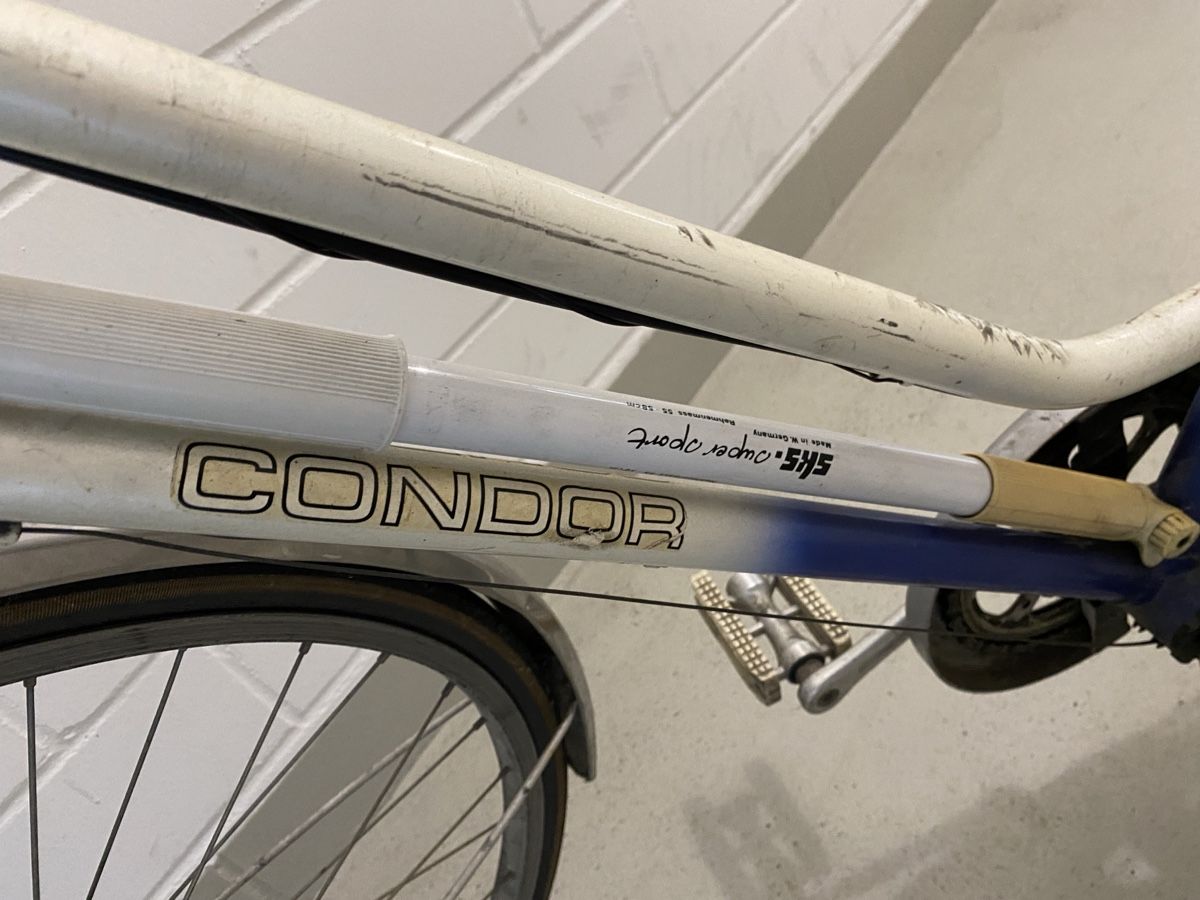 Condor Vélos: Condor Damenrad Weiss/Blau Vintage – D'occasion à Flawil par sonnengeist 2