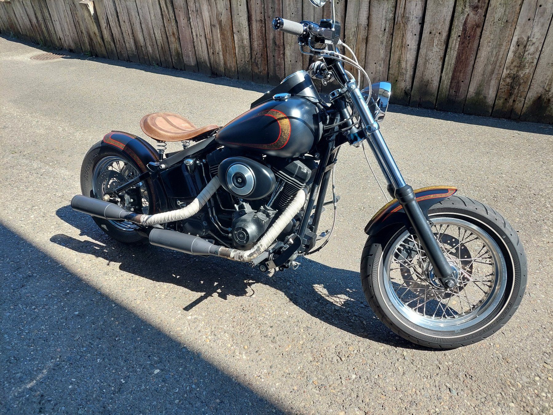 Harley-Davidson Chopper: Harley Davidson FXST – Usato da Altnau venduto da wahet