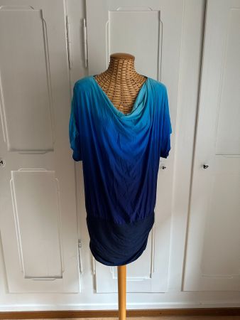 CARMEN MARC VALVO - Strand Tunika blau M/L