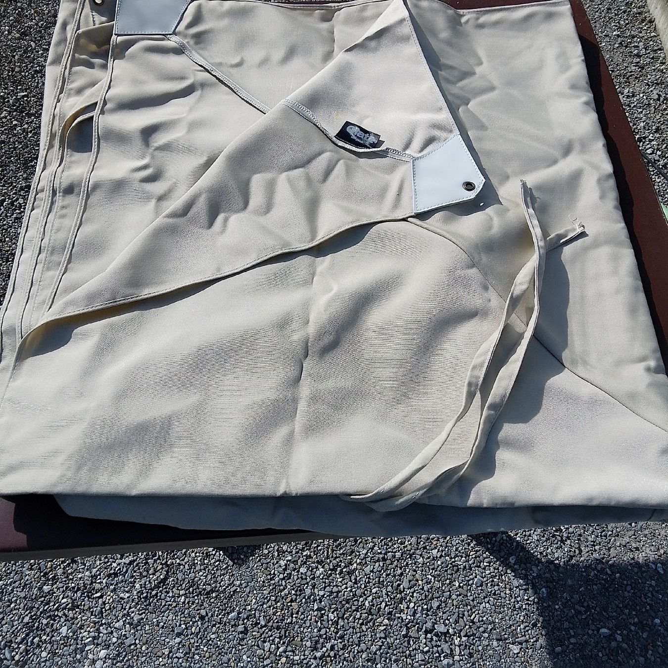 Glatz Ombrelloni: Sonnenschirmstoff – Nuovo e nell'imballaggio originale da Fahrni b. Thun venduto da bla_8p6s 4