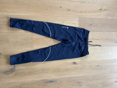 Odlo Laufhose dunkelblau mit Reissverschluss gebraucht, 38