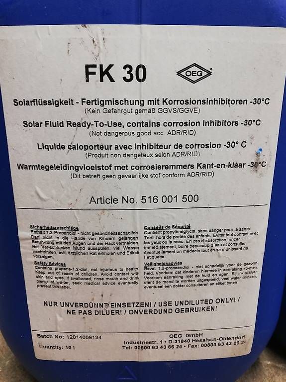 Dispositivi a energia solare: Solarreiniger für Thermische Elemente – Usato da Blumenstein venduto da olka007 1