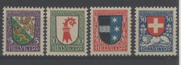 Pro Juventute 1926 kmpl. Satz SBK Nr. J37/J40 **