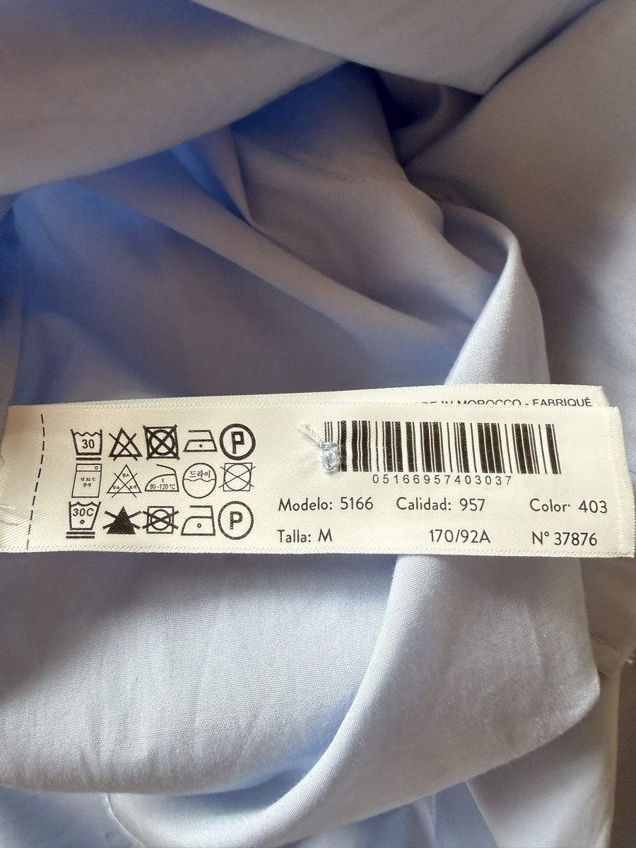 Massimo Dutti Blusen: Massimo Dutti-Bluse hellblau in Grösse M – Gebraucht aus Davos Dorf von tati015 2