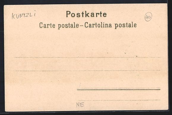 Cartoline postali: Litho Künzli Nr. 5016: Neuchatel, Lac d – Usato da Berlin venduto da bartko-reher 1