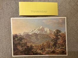 AK mit Bild von Mont Blanc