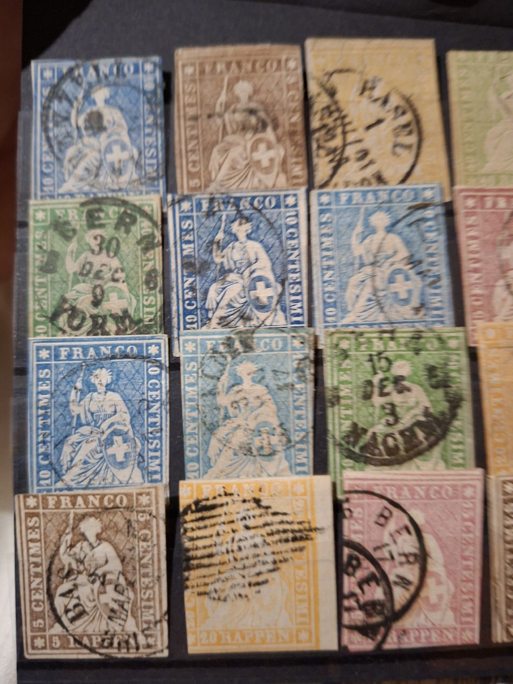 Tutti i francobolli: Strubel Lot div. 27Stk.  – Usato da Balgach venduto da SIMEON27 1
