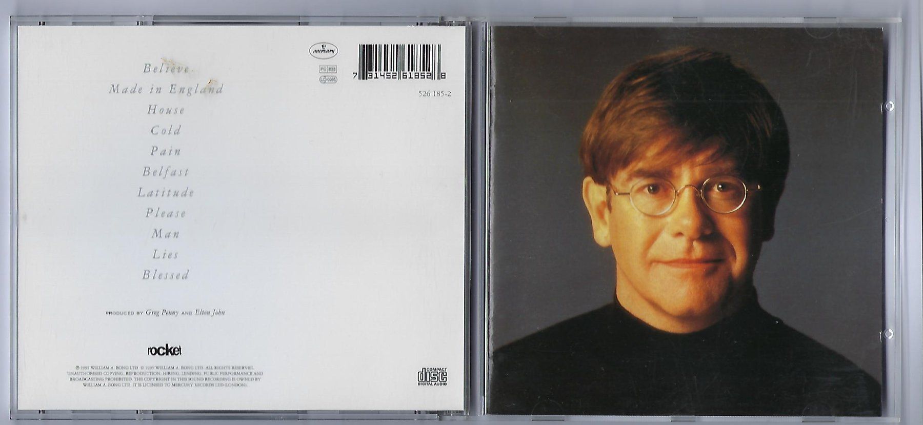 CD: Elton John - gute Musik-CD – Usato da Sissach venduto da Greywolf61