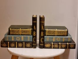 Buchstützen mit Geheimfächern Bücher-Optik