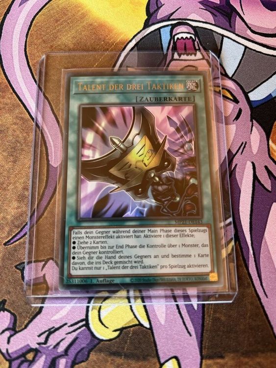 YuGiOh Talent der drei Taktiken Kaufen auf Ricardo