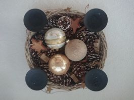 Shabby Chic Adventskranz Weihnachten