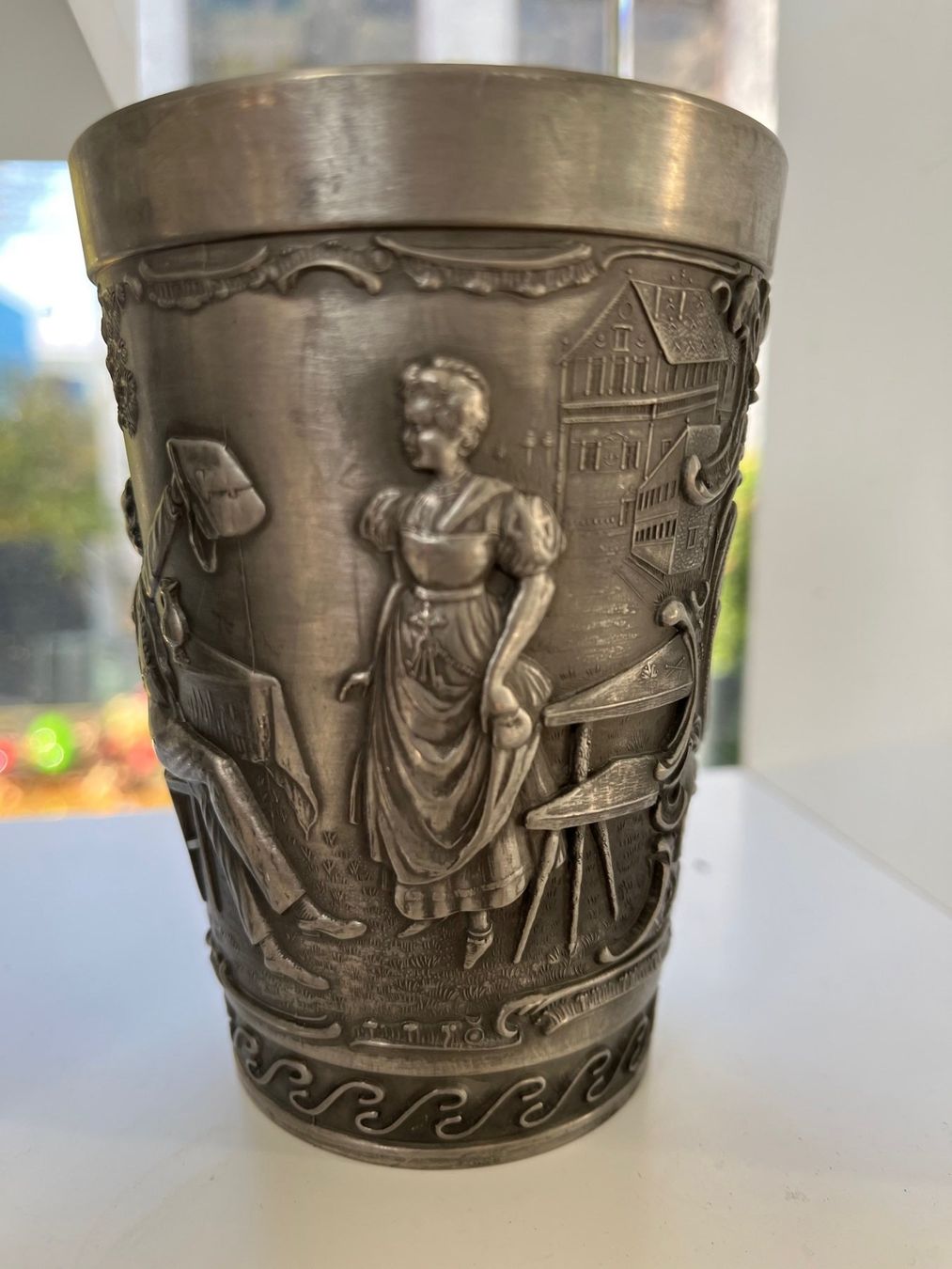 Contenitori & Simili: Konvolut 4 Vintage Zinnbecher – Usato da Luzern venduto da flixmaus 7