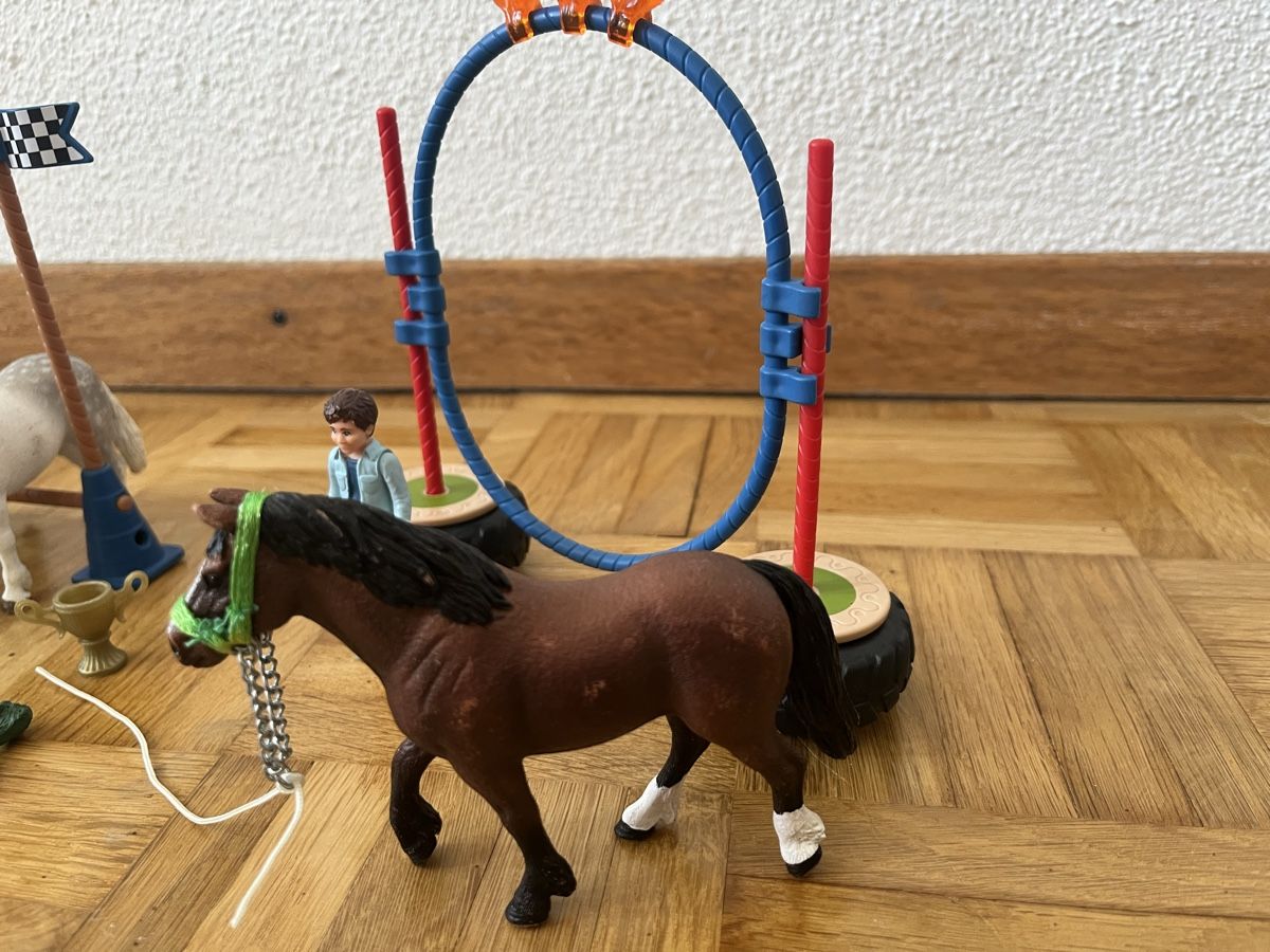 Schleich Giocattoli: Schleich Farm World 42482, Pony Agility – Usato da Reutigen venduto da treu3006 2