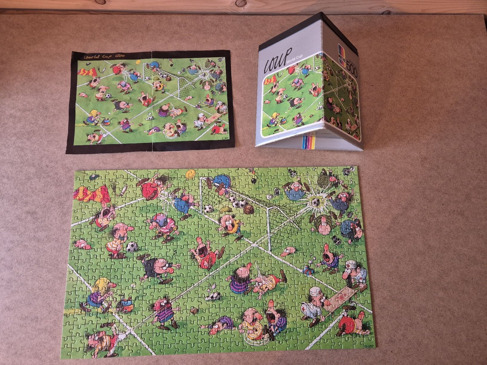 Heye Puzzle: Loup Puzzle "World Cup" 500 Teile – Usato da Wernetshausen venduto da cmmj2022 2