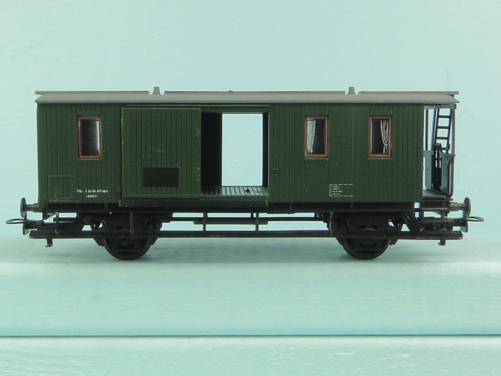 Kleinbahn Modellini di ferrovie: Kleinbahn H0 Gepäckwagen – Usato da Bülach venduto da cann11 3