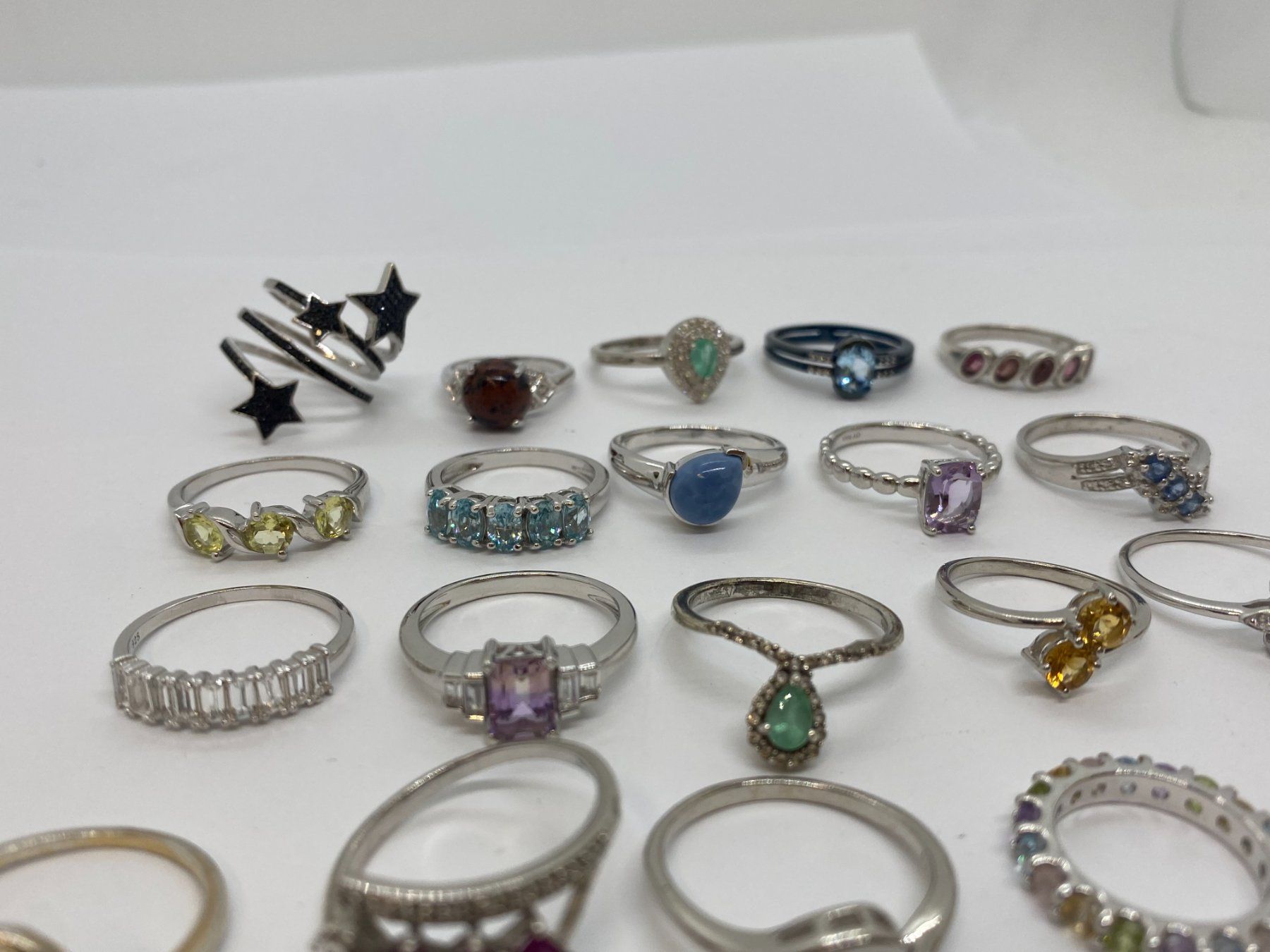 Autres bijoux: LOT Silber-Ringe /i415 – D'occasion à Bern par JMsoehne1987 2