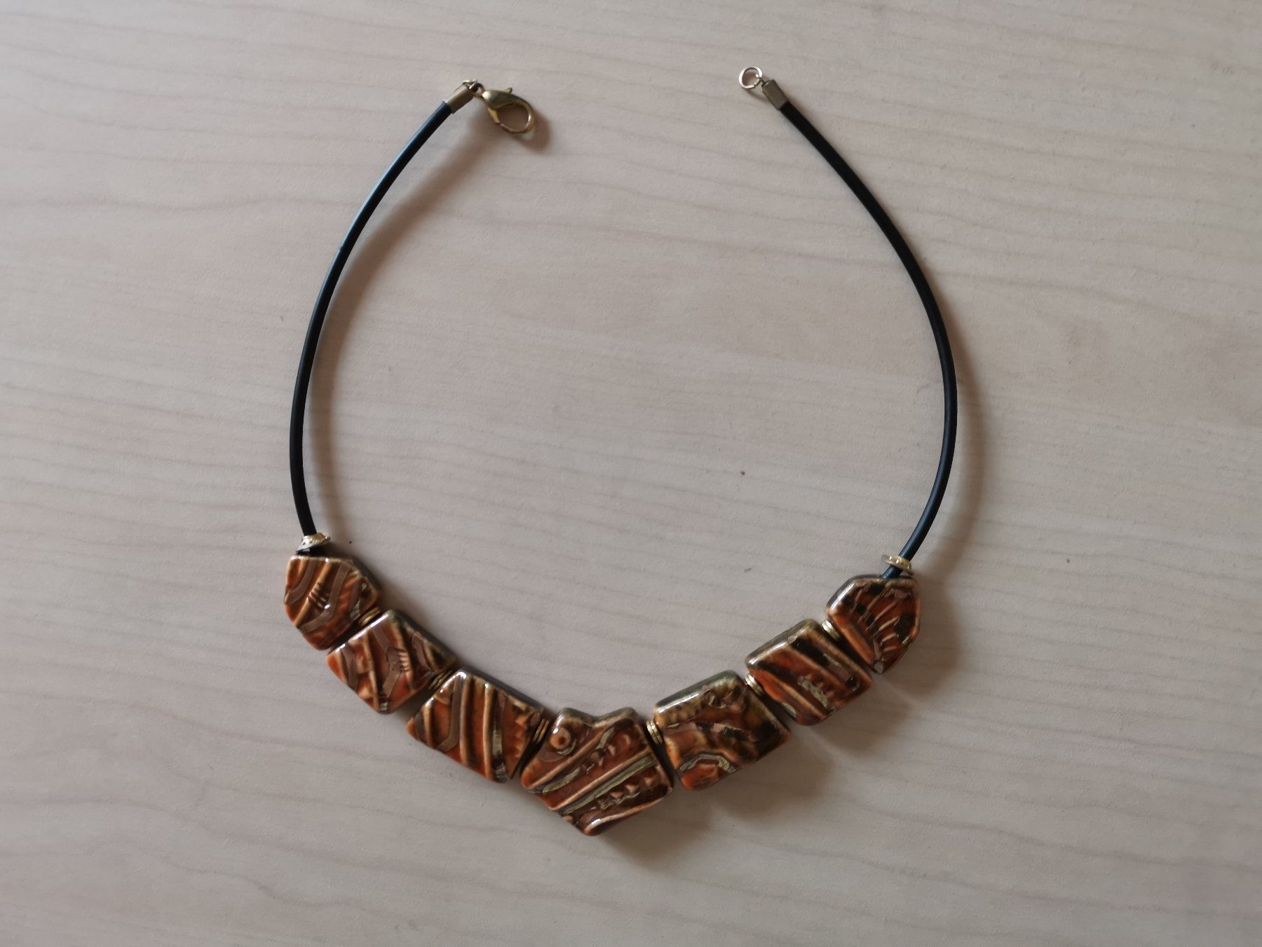 Catenine: Bilitis Collier, signiert – Usato da Dornach venduto da Hei50 1